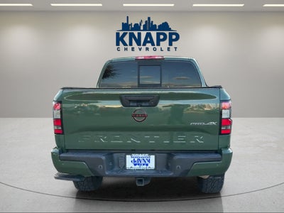 2022 Nissan Frontier Crew Cab PRO-4X 4x4